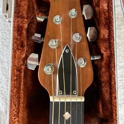 1970’s USA Ovation Balladeer Acoustic Electric Guitar Model 1112 4 + OHSC Case image 2
