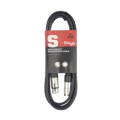 Immagine Stagg Microphone cable, XLR/XLR (m/f), 10' - 2