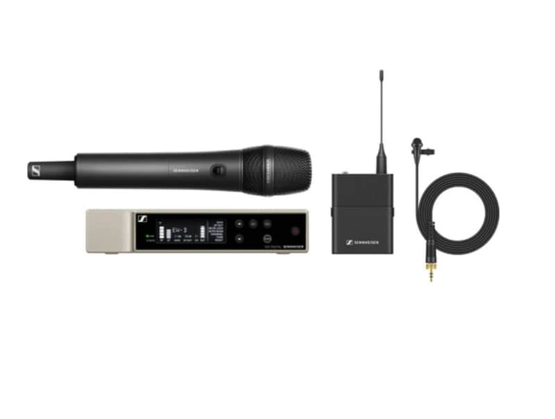 Sennheiser EW-D ME2/835-S SET (Q1-6) Digital Wireless Combo Microphone System (470 to 526 MHz) image 1