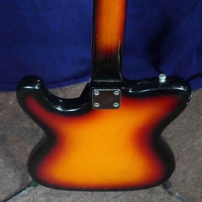 Decca Telecaster Style 1960s Sunburst image 12