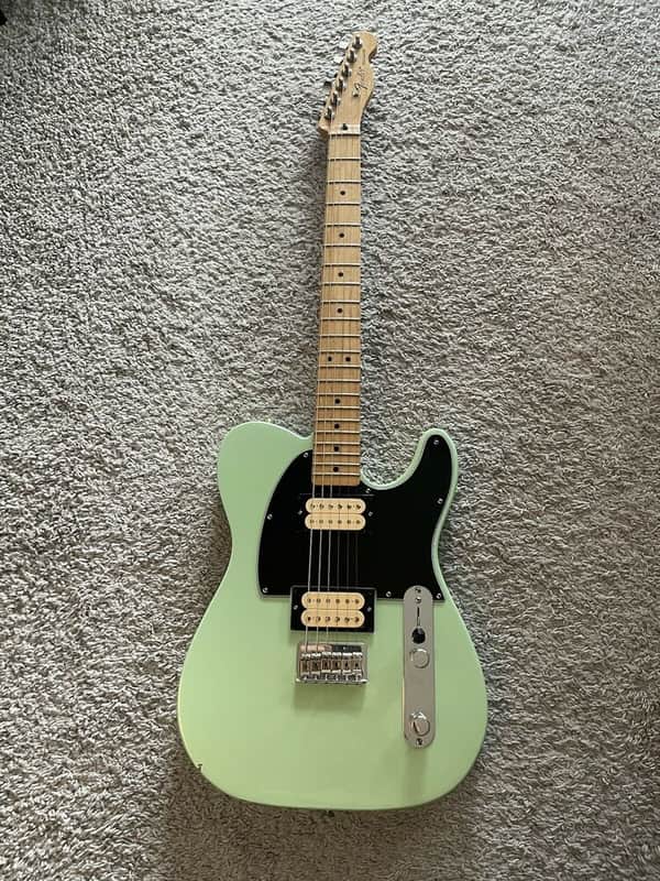 Fender FSR Telecaster 2018 MIM HH Surf Pearl Green Rare Special Edition Guitar image 1