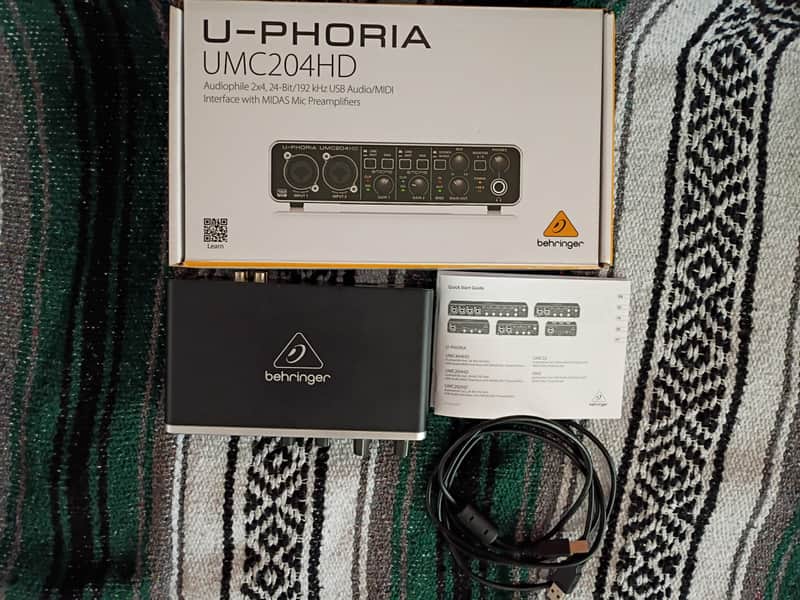 Behringer U-Phoria UMC204HD USB Audio Interface 2015 - Present - Standard image 1