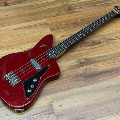 Duesenberg Kavalier Bass - Red Sparkle image 3