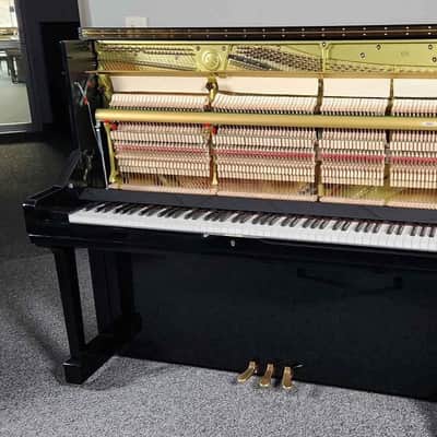 2014 Yamaha U3 Polished Ebony Upright Piano * 52" Made in Japan * Free 1st Floor delivery in NJ! image 2