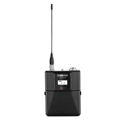 Shure QLXD1 Wireless Bodypack Transmitter (V50 Band - 174-216 MHz) image 1