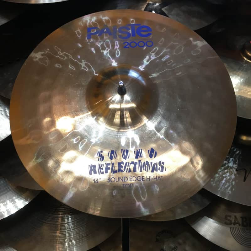 Paiste 14" 2000 Sound Reflections Sound Edge Hi-Hat Cymbals (Pair) image 2