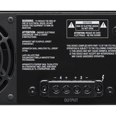 Crown CDI4600 CDI4-600 CDI 4x600 70v Power Amplifier 4 Channel+Network Control image 6