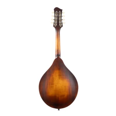 Eastman MD305 A-Style Mandolin Adirondack Wide Neck - Amberburst image 4