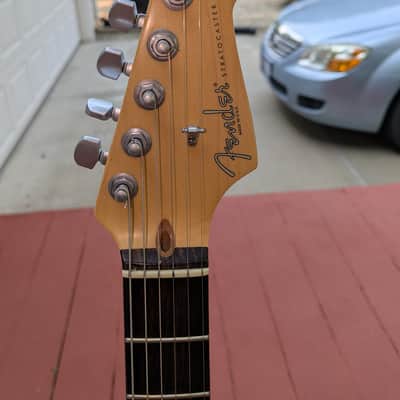 2004 Fender American Series Stratocaster w/ Dimarzio and upgrades hsh Rosewood with case image 6