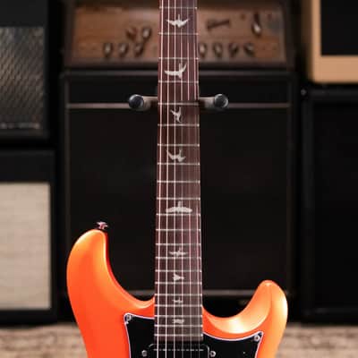 PRS SE NF3 Rosewood Fretboard Electric Guitar - Metallic Orange with Gig Bag image 4