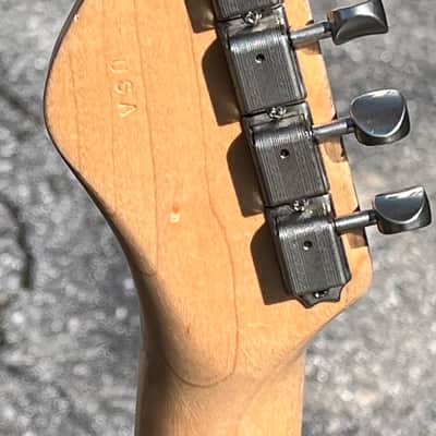 Echopark 54/64 Stratocaster W/OHSC Surf Green Relic Maple Strat image 9