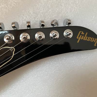 SUPER RARE! Gibson Explorer III P90 1984 Ebony Black Case USA_283 image 6