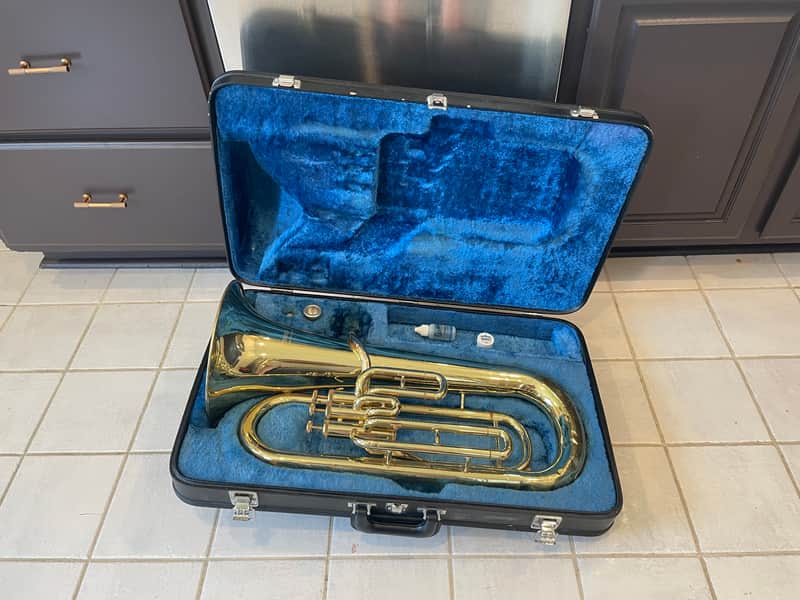 Serviced Yamaha YEP-201 Euphonium (Ready to Play) - Sounds Fantastic! image 1