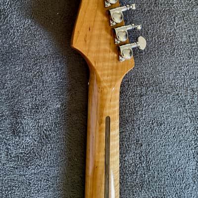 Dillion USA Custom Strat  Flame burst image 5