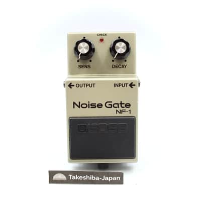 Boss NF-1 Noise Gate 1982 Made in Japan ACA Vintage Guitar Effect Pedal 212300