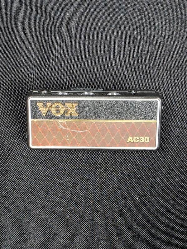 Vox amPlug 2 AC30 Battery-Powered Guitar Headphone Amplifier 2015 - 2019 - Black / Brown Diamond image 1
