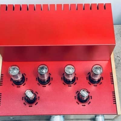 6P3S Rare Tube Integrated Amplifier Push Pull 2x20W Handmade UA Warranty image 5