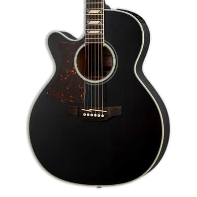 Takamine GN73CE Left-Handed Acoustic-Electric Guitar - Satin Black image 1