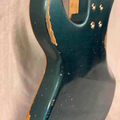 G&L Kiloton 5 2024 - Lake Placid Blue Nitrocellulose Lacquer Medium Aged image 16
