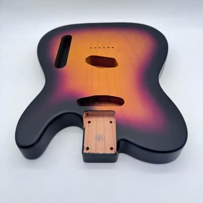 HooDoo Telecaster Body Alder Nitro 3-Tone Light htb6494 image 3