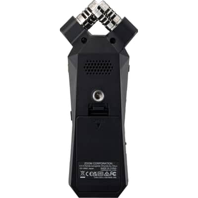 Zoom H1essential 2-Track 32-Bit Float Portable Audio Recorder with StreamEye Cans50 Professional Headphones, 5 AAA Batteries, USB-C to USB-C Cable and 32GB microSD Card image 3