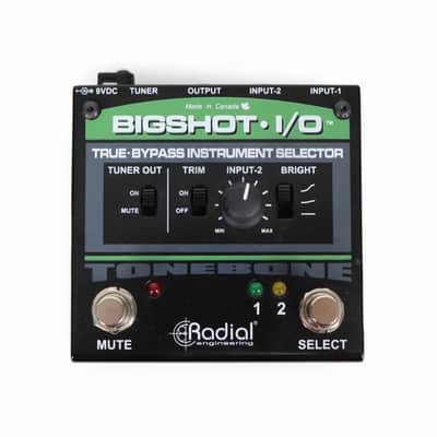Radial Engineering BigShot i/o Instrument Selector Pedal with LEDs image 1