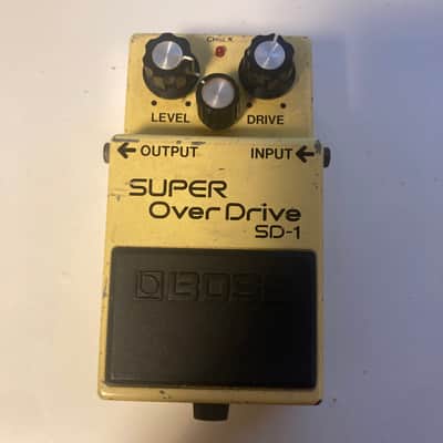 Boss SD-1 MIT Super Overdrive ACA 12V Early Taiwan image 7