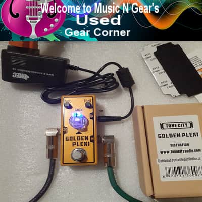 Tone City Golden Plexi Distortion TC-T7 Guitar Effect Pedal True Bypass MINT image 1