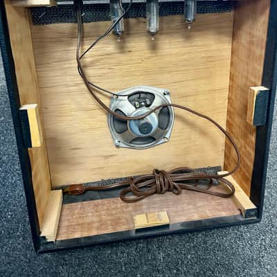 Poject Repair Late 60's Alamo Model 2525 Tube Guitar Practice Amp Great Sound Serviced Original image 4