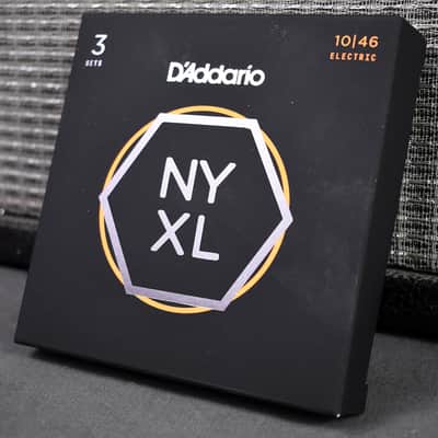 D'Addario NYXL1046-3P Nickel Wound Electric Guitar Strings Regular Light 10-46 3 Sets image 1