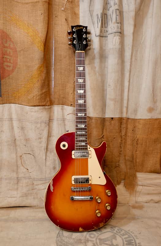 Gibson  Les Paul Deluxe 1971 - Cherry Sunburst image 1