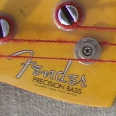 Fender Precision Bass Lefty 1963 Blonde Color Super Rare Left Hand image 12