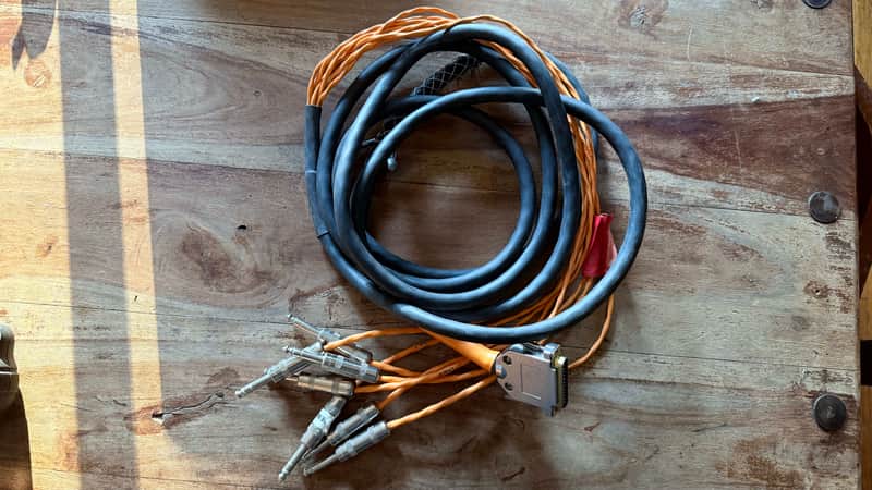 Avid Digidesign DB25 - TRS 8 channel DIGI snake 12' 2000’s - Black image 1