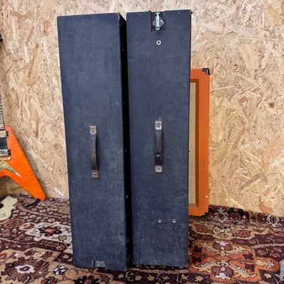 Vintage 1960s WEM Watkins 3x10 Amplifier PA Clip Columns Cabinets w Elac 10N/106 image 5