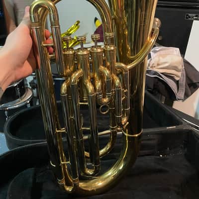 King 2280 4-Valve Euphonium 2010s - Brass Lacquer image 5