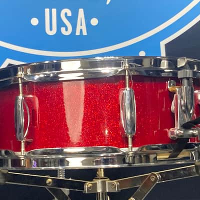 Tama - 5x14" Imperialstar Snare Drum 2000's - Red Sparkle image 6