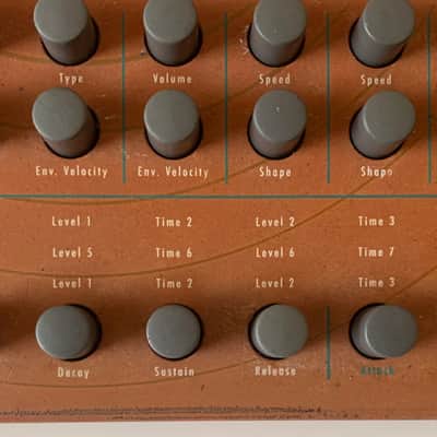 As Is For Parts / Repair Waldorf Microwave XT Rackmount Wavetable Synthesizer 1998 - Orange image 5