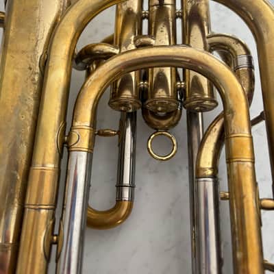 Yamaha YBH-301M Marching Baritone Horn 2010s - Lacquered Brass image 19