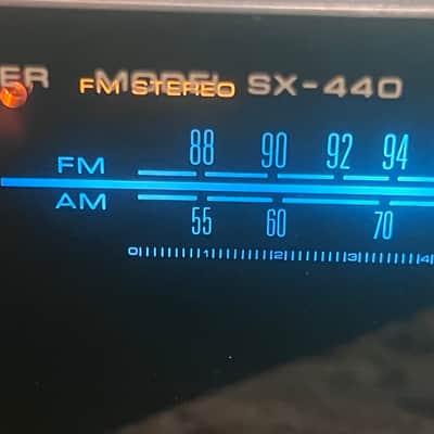 Pioneer SX 440 Stereo Receiver-Serviced-New Lighting-Fully Tested-Nice image 7