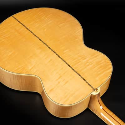 1998 Gibson SJ-200 Reissue - Antique Natural | USA Montana All Solid J-200 Jumbo Vintage Acoustic Guitar Good Wood Era Collector's Condition | OHSC image 15