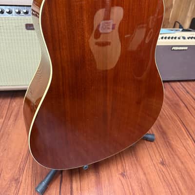 Epiphone FT-79 AN Inspired by Texan Reissue Acoustic Electric Guitar -2009 - Antique Natural w/hard case image 15