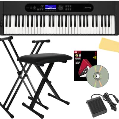 Casio CT-S400 Casiotone 61-Key Keyboard w/ Adjustable Stand