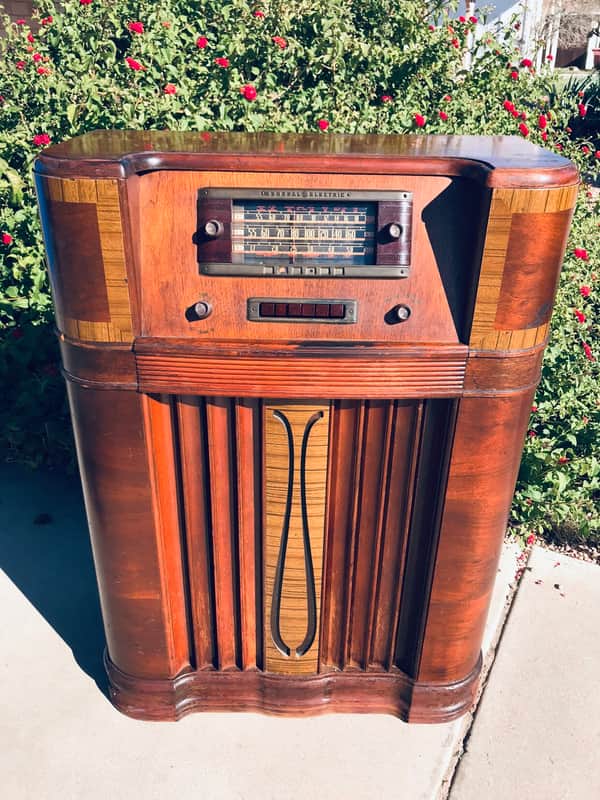 General Electric G-E L-915W Art Deco Skyscraper Antique Floor