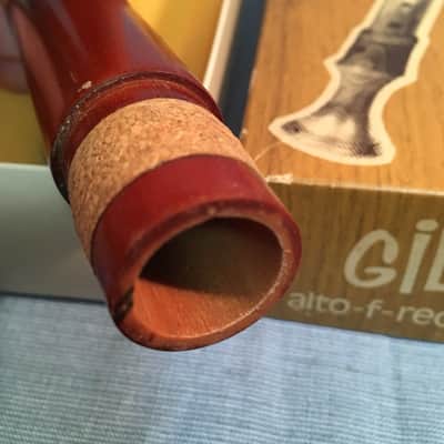 Gill Alto Recorder in F Wood - Like New with Box-  Made in Israel c1975 image 7
