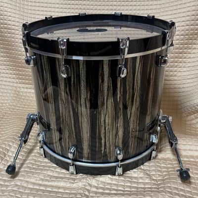 Tama Starclassic Walnut Birch 22” Bass Drum- Black Clouds & Silver Linings 22x18 image 16