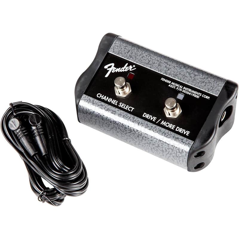 Fender 099-4062-000 2-Button Footswitch with 1/4" Jack for Hot Rod Series image 2