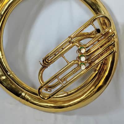 King 2350 BBb Sousaphone - Excellent Overhaul and Re-lacquer with case image 3