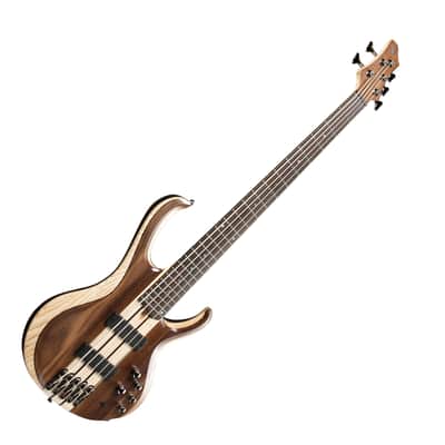 Ibanez BTB745 Standard 5-String Electric Bass. Natural Low Gloss image 3