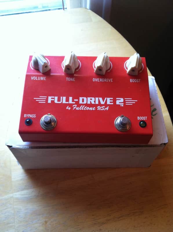Fulltone Full-Drive 2 1997 Orange image 1