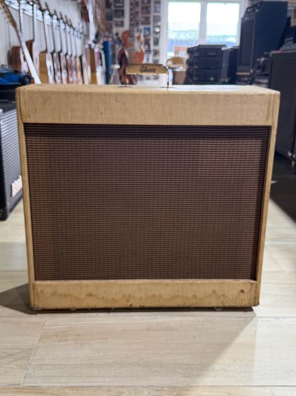 Gibson GA-88S Stereo Combo 1960 - the rarest Tweed Combo w/2 seperate Speaker Cabinets w/power head stored inside ! image 1